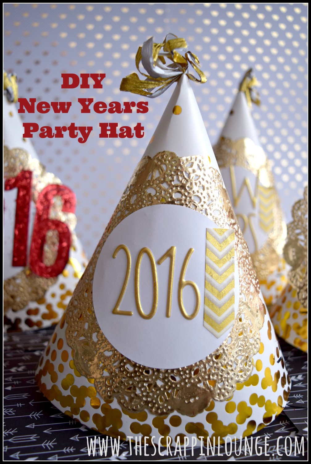 DIY New Years Party Hat Madge Gillen 1
