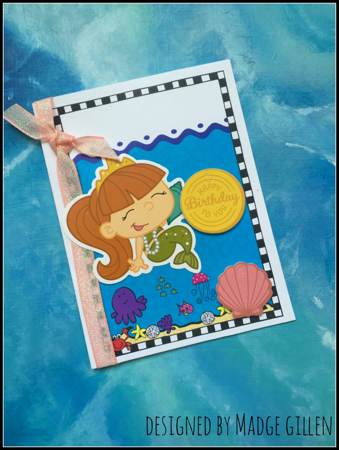 mermaid card