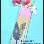 3 Girl JAM feather bookmark…