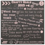 Creative Goals and Word for 2015